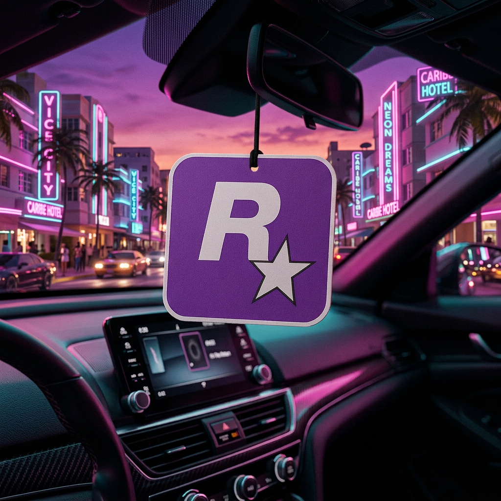 Désodorisant voiture Midnight Violet — Night Club