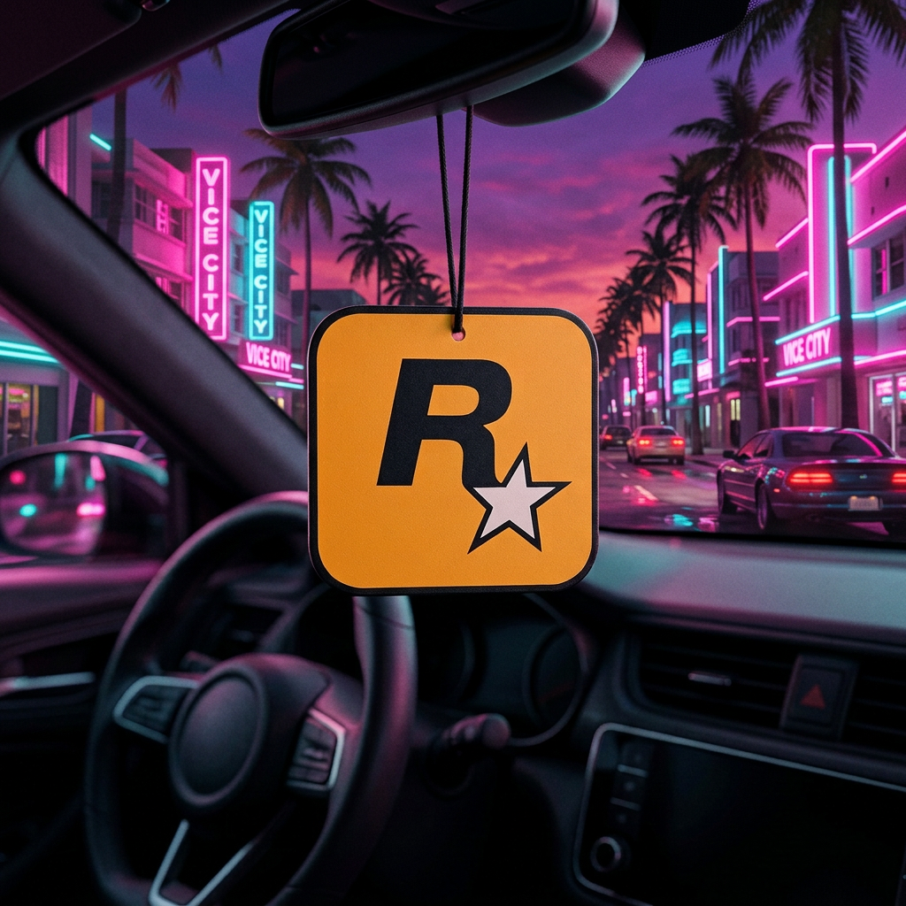 Désodorisant voiture Orange Sunset — Citrus Drift